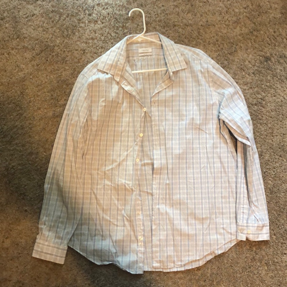 Calvin Klein Button Down Shirt Slim Fit